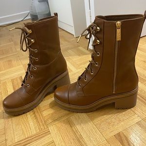 Michael Kors caramel/brown boots, size 8.5.